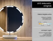 Fürdőszoba Tükör Világítással LED L120 #4