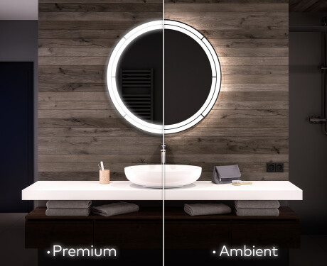 Fürdőszoba Tükör Világítással LED L122 #1