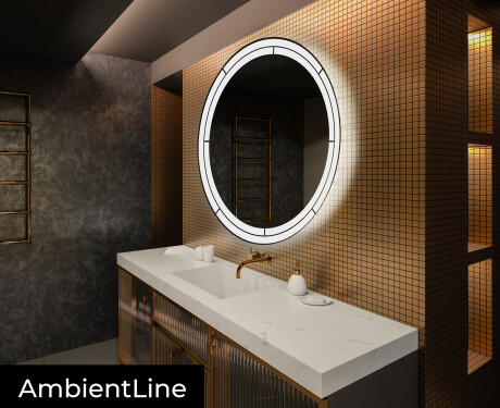 Fürdőszoba Tükör Világítással LED L122 #3