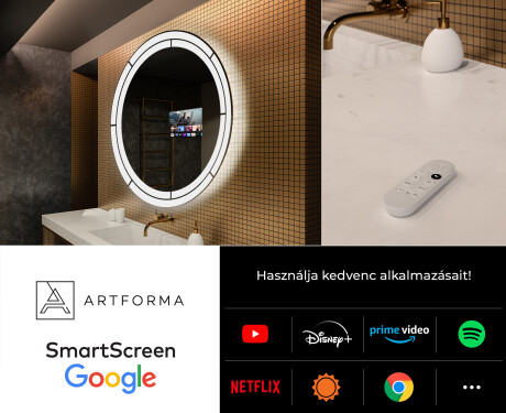 Fürdőszoba Tükör Világítással LED L122 #7