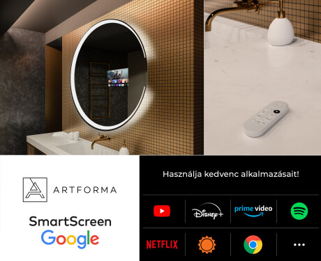 Fürdőszoba Tükör Világítással LED L123 #7