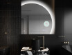 Elegáns LED Félkör alakú Tükör - Fürdőszobába Q221 #10