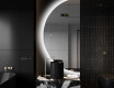 Elegáns LED Félkör alakú Tükör - Fürdőszobába D221 #9