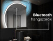 Elegáns LED Félkör alakú Tükör - Fürdőszobába X222 #5