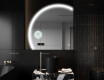 Elegáns LED Félkör alakú Tükör - Fürdőszobába X222 #10