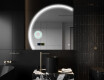 Elegáns LED Félkör alakú Tükör - Fürdőszobába X223 #10