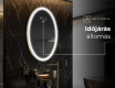 Fürdőszoba Tükör Világítással LED L227 #6
