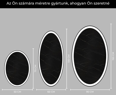 Fürdőszoba Tükör Világítással LED L227 #4