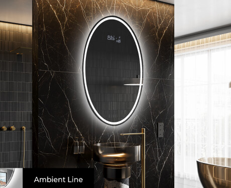 Fürdőszoba Tükör Világítással LED L228 #3
