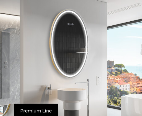 Fürdőszoba Tükör Világítással LED L228 #4