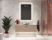 Vertikális fürdőszoba Tükör Világítással LED L01 #4