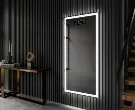 Vertikális fürdőszoba Tükör Világítással LED L01 #8