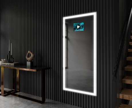 Vertikális fürdőszoba Tükör Világítással LED L01