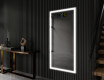 Vertikális fürdőszoba Tükör Világítással LED L01 #11