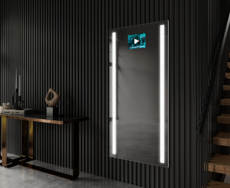 Vertikális fürdőszoba Tükör Világítással LED L02