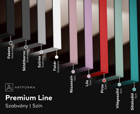 Vertikális fürdőszoba Tükör Világítással LED L02 #3