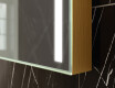 Vertikális fürdőszoba Tükör Világítással LED L02 #9
