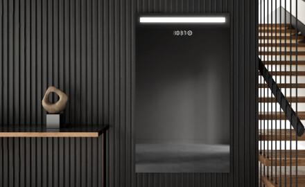 Vertikális fürdőszoba Tükör Világítással LED L12