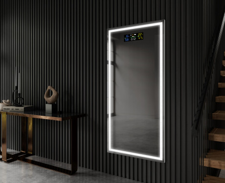 Vertikális fürdőszoba Tükör Világítással LED L49 #11