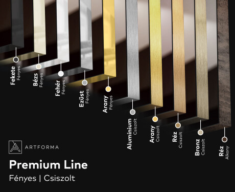 Vertikális fürdőszoba Tükör Világítással LED L57 #5