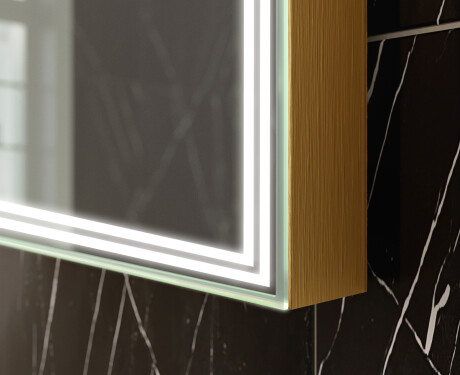 Vertikális fürdőszoba Tükör Világítással LED L57 #10