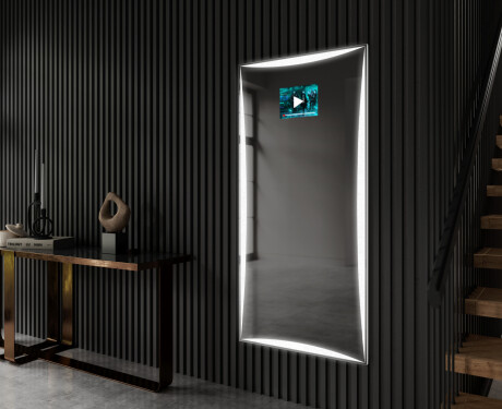 Vertikális fürdőszoba Tükör Világítással LED L77