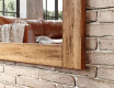 Függőleges szögletes tükör fa kerettel falra szerelhető L224 #2