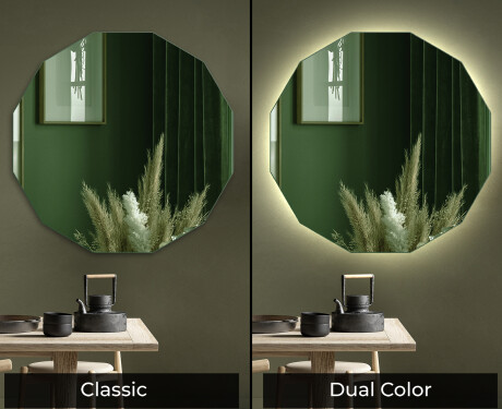 Kerek modern dekor tükör rendelés L176 #9