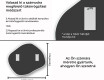 Szabálytalan modern dekor tükör rendelés L181 #13