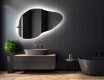 LED Fürdőszobai Tükör Irreguláris Formával P221 #2