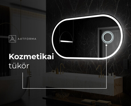 Fürdőszoba Tükör Világítással LED L230 #5
