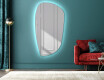 LED Fürdőszobai Tükör Irreguláris Formával I221 #1