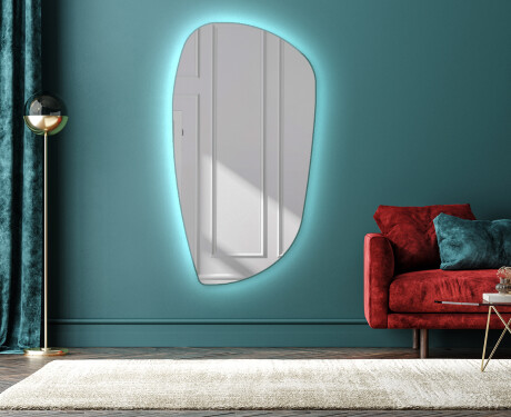 LED Fürdőszobai Tükör Irreguláris Formával I221