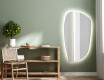LED Fürdőszobai Tükör Irreguláris Formával I221 #2