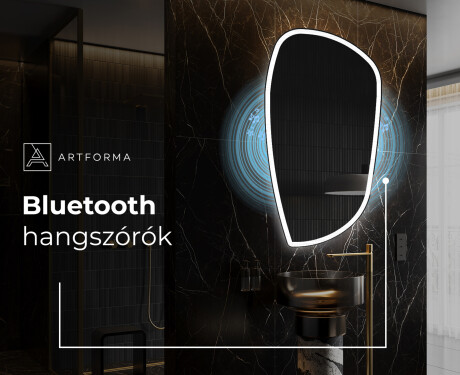 LED Fürdőszobai Tükör Irreguláris Formával I222 #5