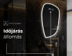 LED Fürdőszobai Tükör Irreguláris Formával I222 #6