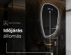LED Fürdőszobai Tükör Irreguláris Formával I223 #6