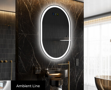 Fürdőszoba Tükör Világítással LED L230 #3