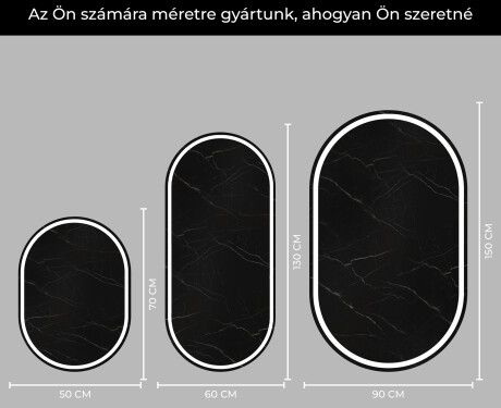 Fürdőszoba Tükör Világítással LED L231 #4