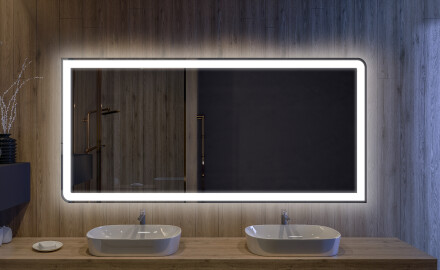 Fürdőszoba Tükör Világítással LED L80