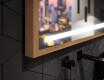 Fürdőszobai Tükör Kerettel És LED Világítással FrameLine L09 #3