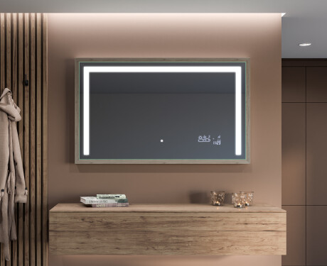 Fürdőszobai Tükör Kerettel És LED Világítással FrameLine L11 #12