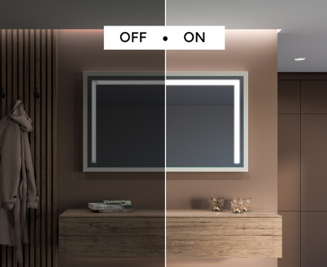 Fürdőszobai Tükör Kerettel És LED Világítással FrameLine L11 #5
