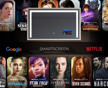 Fürdőszobai Tükör Kerettel És LED Világítással FrameLine L11 #6