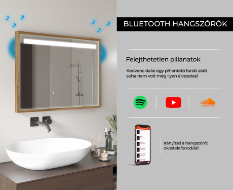 Fürdőszobai Tükör Kerettel És LED Világítással FrameLine L12 #11