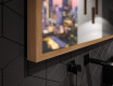 Fürdőszobai Tükör Kerettel És LED Világítással FrameLine L12 #3