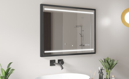 Fürdőszobai Tükör Kerettel És LED Világítással FrameLine L23