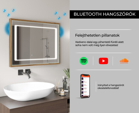 Fürdőszobai Tükör Kerettel És LED Világítással FrameLine L61 #11