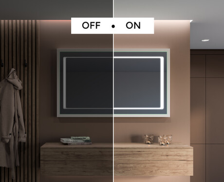 Fürdőszobai Tükör Kerettel És LED Világítással FrameLine L61 #5