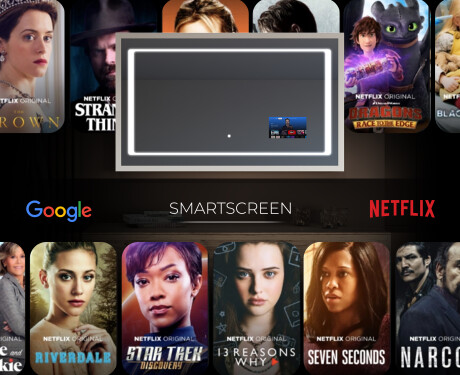 Fürdőszobai Tükör Kerettel És LED Világítással FrameLine L61 #6